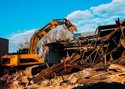 Демонтаж металла на складе